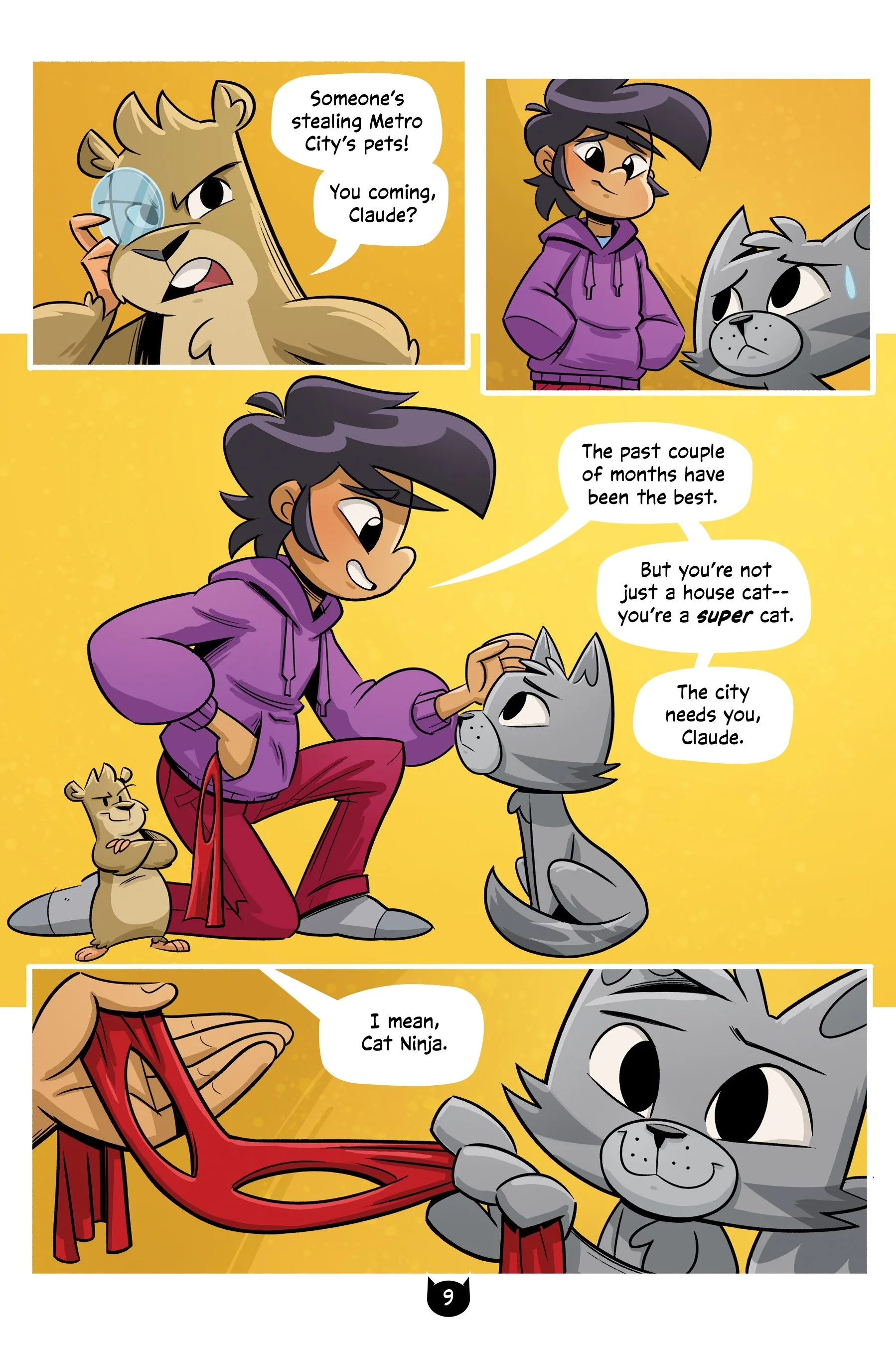 Cat Ninja vol 6 Sample — Nick Murphy
